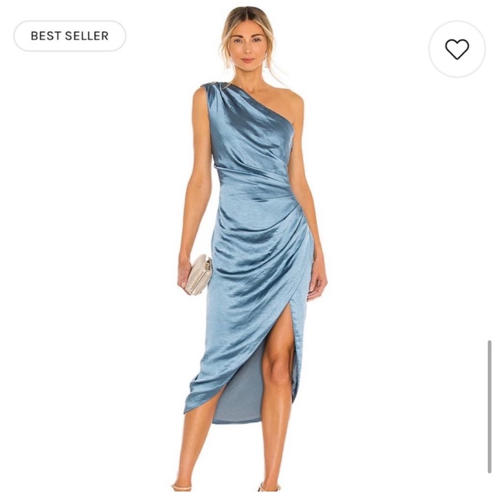 ELLIATT Cassini Dress from Revolve in Blue Size Small Worn 1x $189